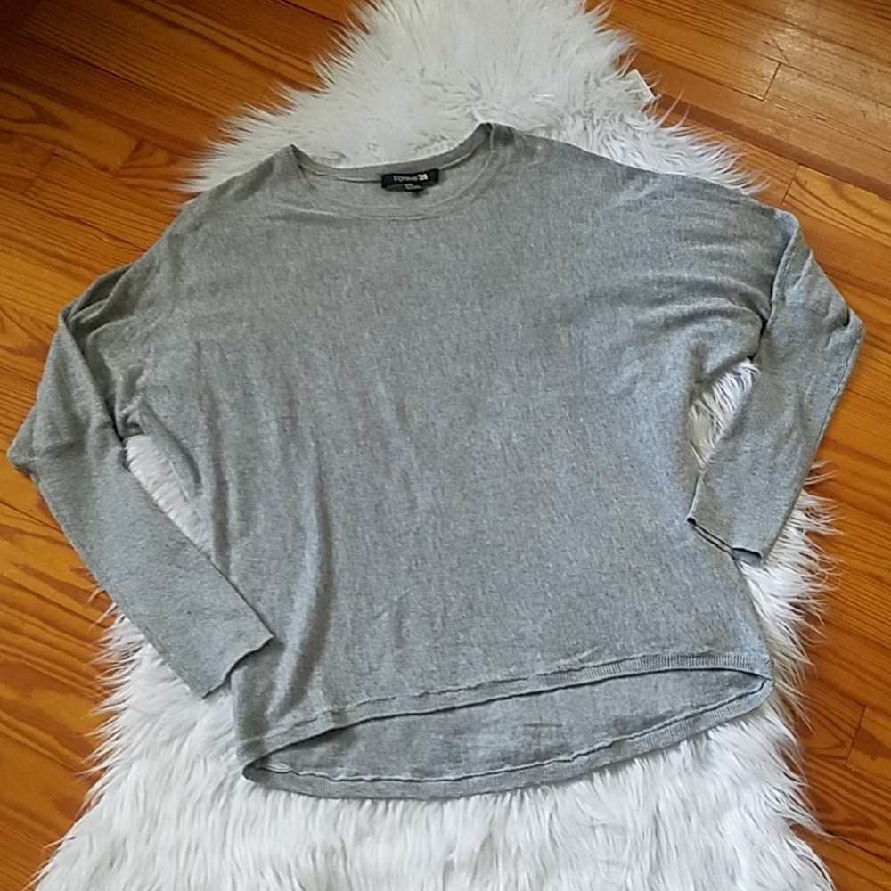 Forever 21 Grey Lightweight Sweater